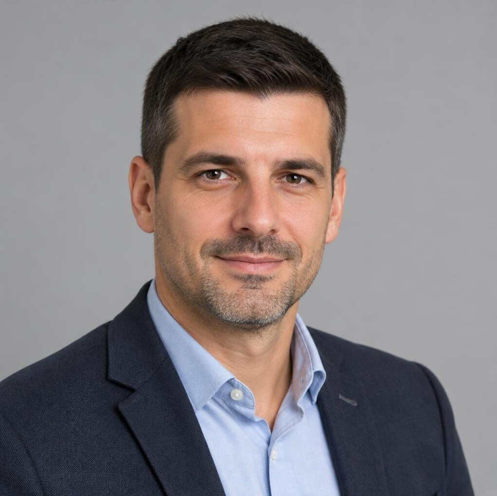 Portrait of a confident man in a suit jacket