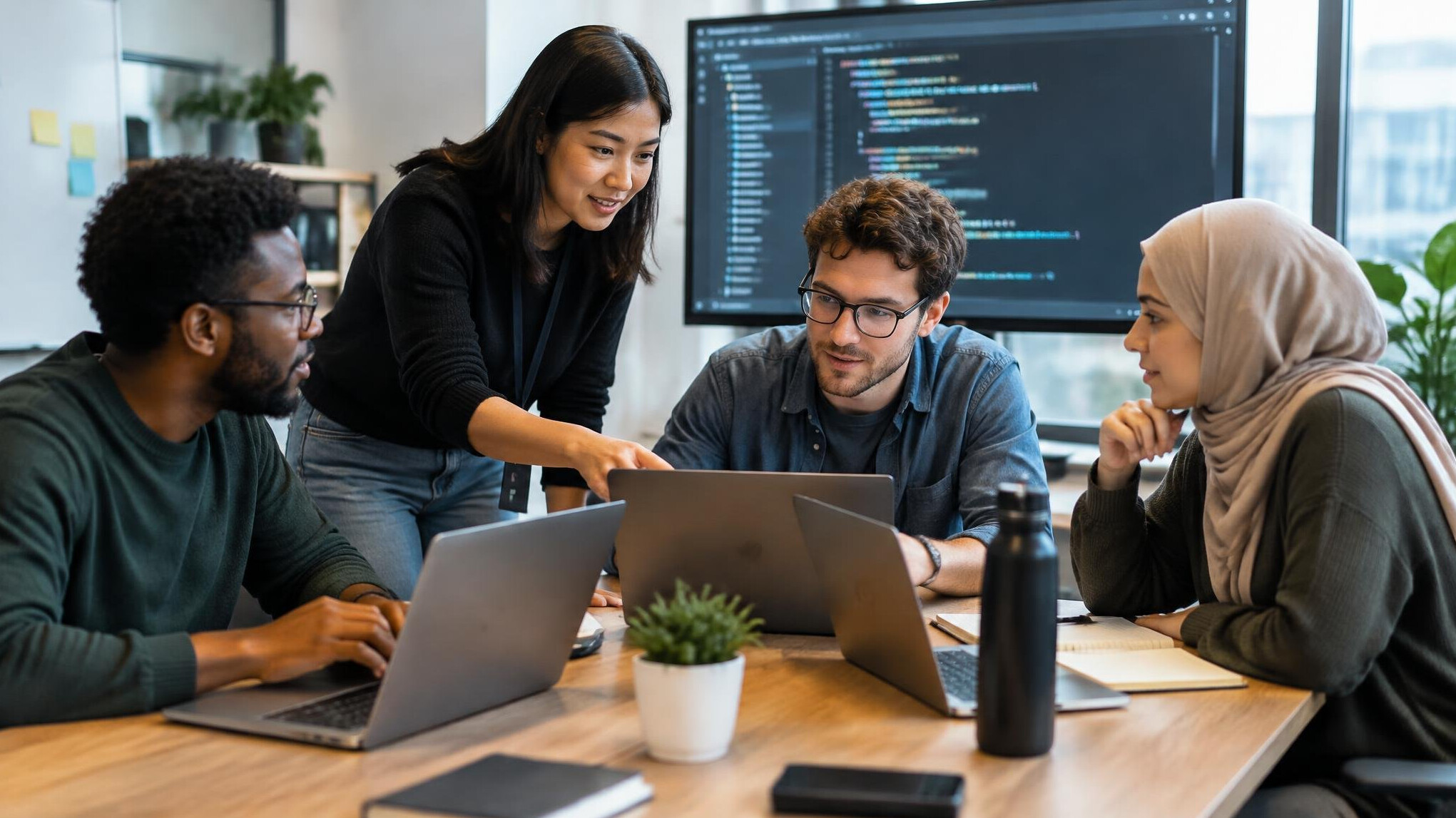 diverse team collaborating