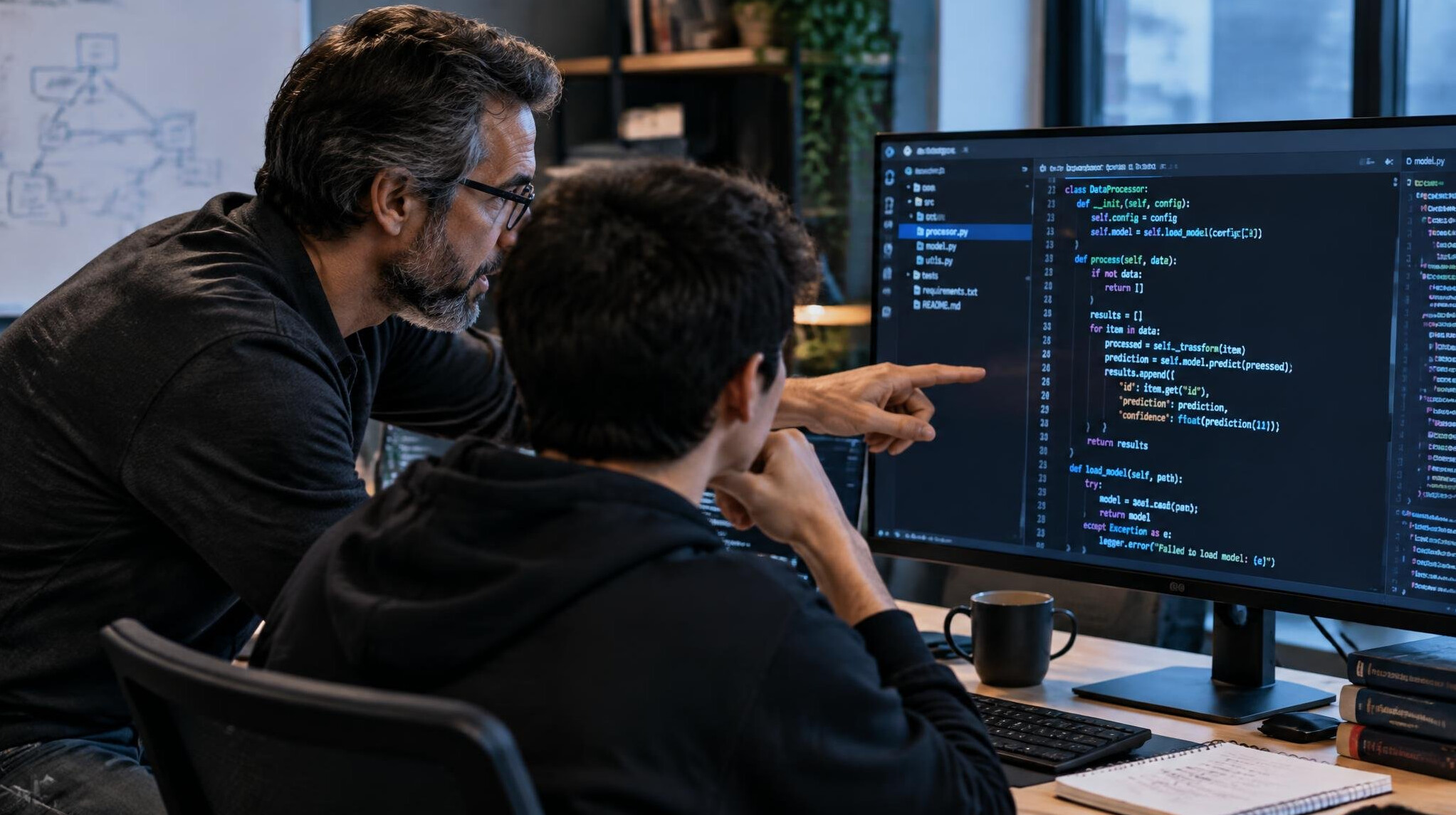 advanced coding session