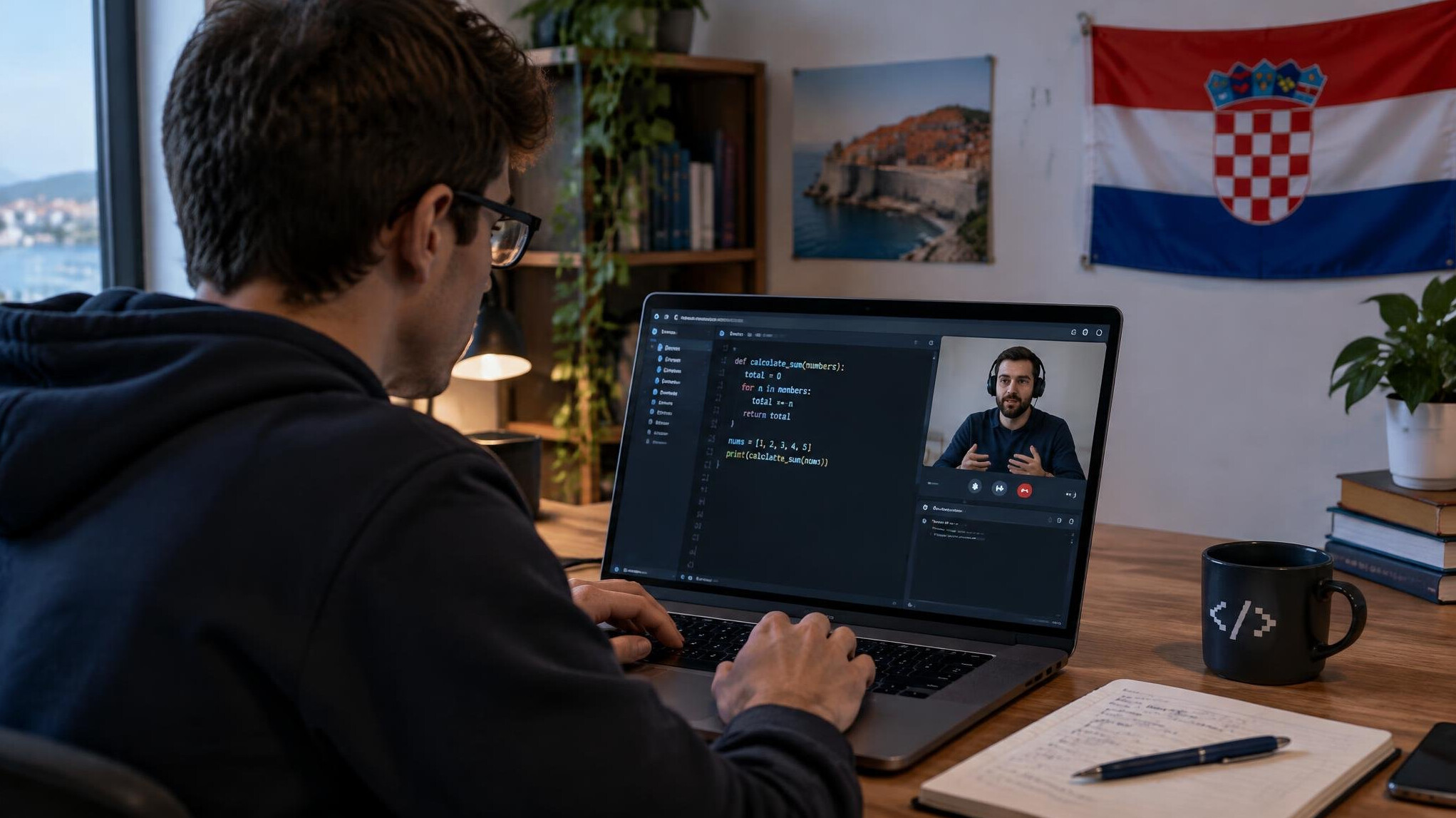 online coding session
